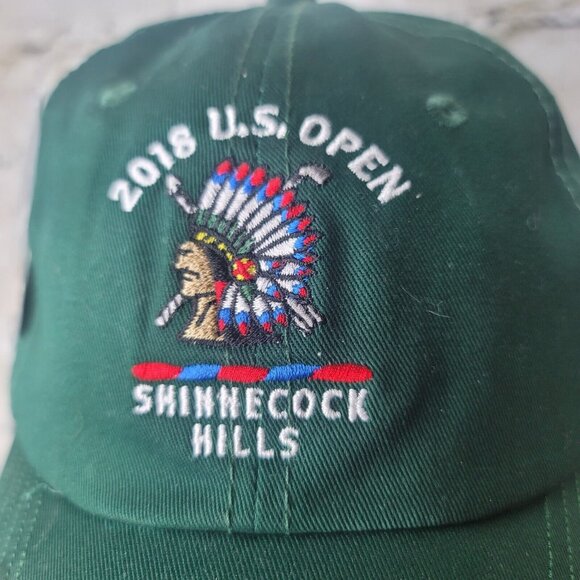 2018 US Open Shinnecock Hills Golf Hat with Pin USGA Member NEW - Picture 1 of 9